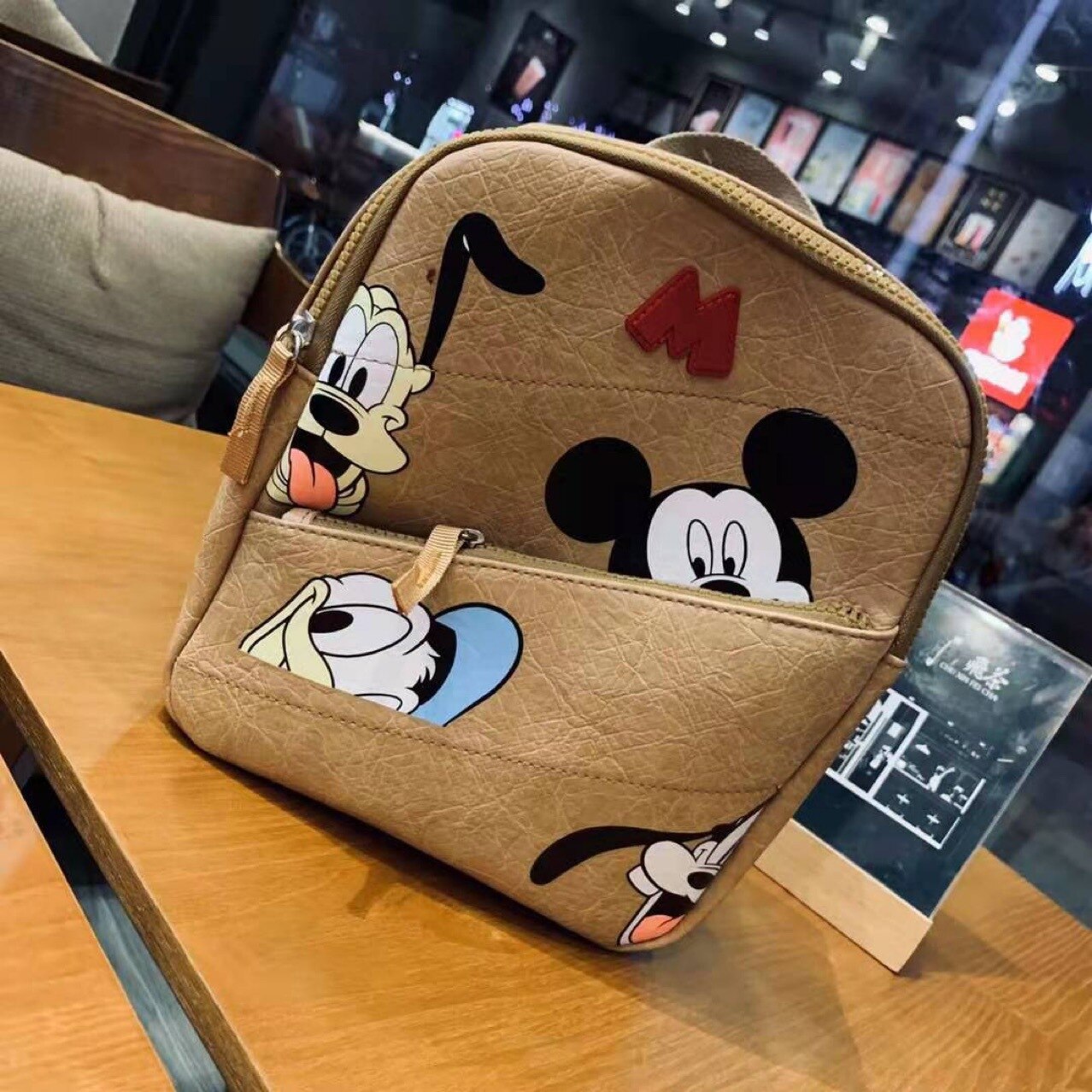 Disney Cartoon Mickey Mini Backpack minnie Mouse Kids Bag boys girls Mini handbag Cartoon Backpack New travel bag