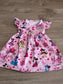 minnie princess ruffle sleeve dress