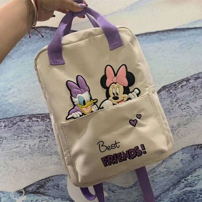 Disney Cartoon Mickey Mini Backpack minnie Mouse Kids Bag boys girls Mini handbag Cartoon Backpack New travel bag