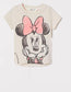 Pink Minnie Mouse Baby Girl T Shirts 2023 Summer Clothing New Fashion Cartoon Tees For Kids Short Sleeved Tshirts Tops Costume