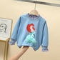 New Tee Shirt Girl Clothing Long Sleeves for Children's T-shirt Girls  Tops Sofia Quality Cotton Frozen Elsa Kids Clothes Ariel