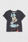 Pink Minnie Mouse Baby Girl T Shirts 2023 Summer Clothing New Fashion Cartoon Tees For Kids Short Sleeved Tshirts Tops Costume