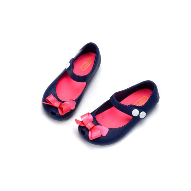 Children's Shoes Summer New Girls Sandals PVC Jelly Children's Beach Shoes Baby Cartoon Minnie Princess Shoes Children's Shoes