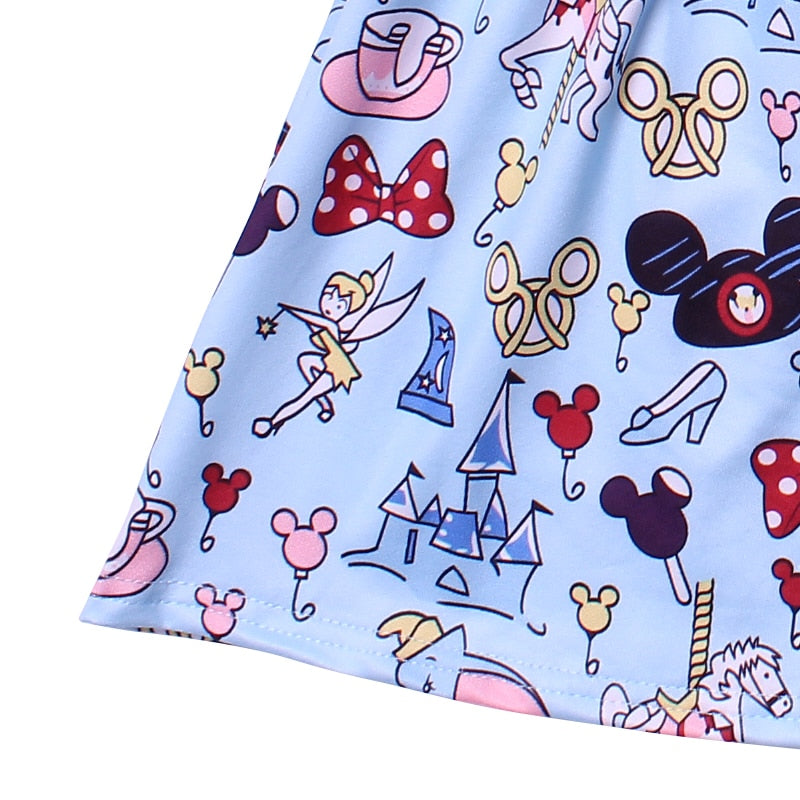 Seamless park hopper dress - tinker, dumbo, bows, ears