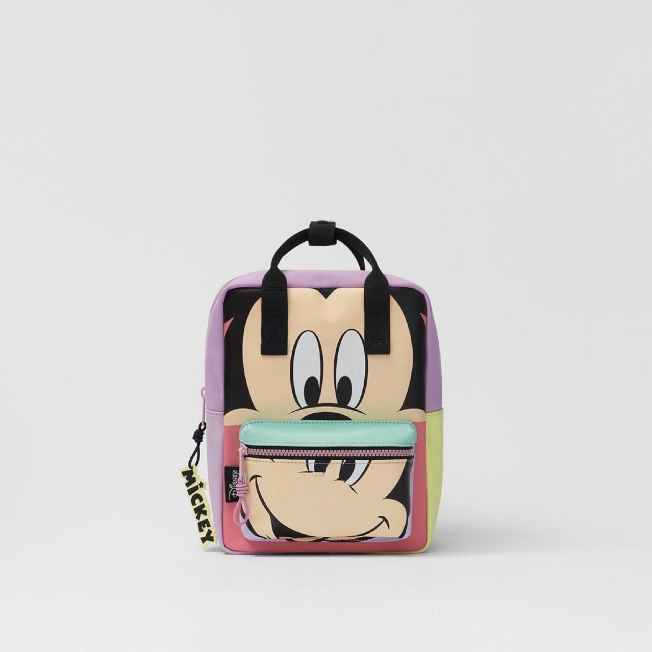 Cartoon Disney Mickey Mouse Backpack for Women Minnie Mouse Canvas School Bag Fashion Large Capacity Backpack Girls Mochila