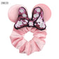 minnie mouse bow scrunchie