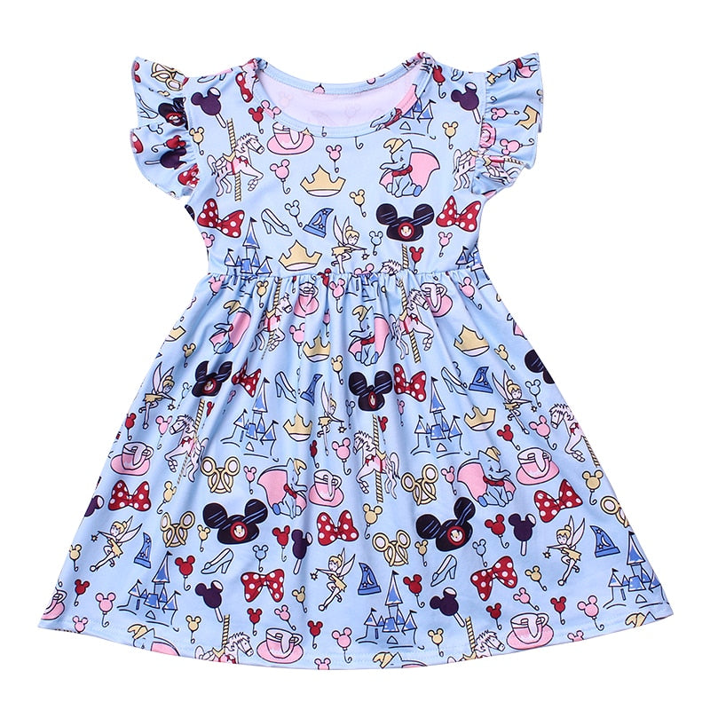 Seamless park hopper dress - tinker, dumbo, bows, ears