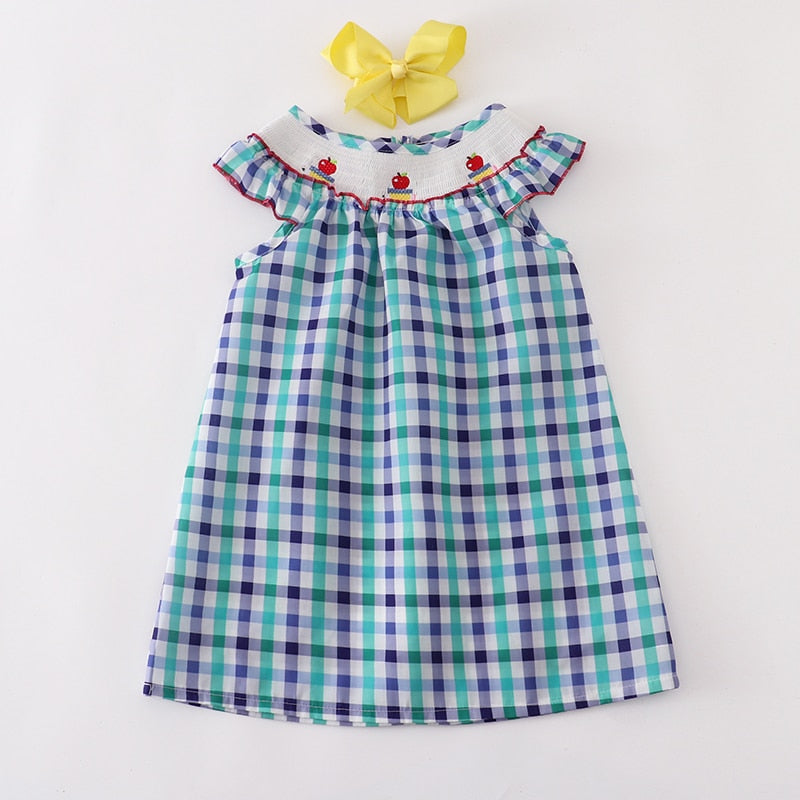 Back To School Smocked Dress