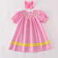 Back To School Smocked Dress