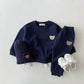 2 Piece Teddy Bear Sweatsuit Set