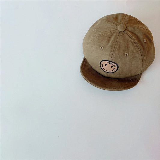 Smiley Embroidered Hat