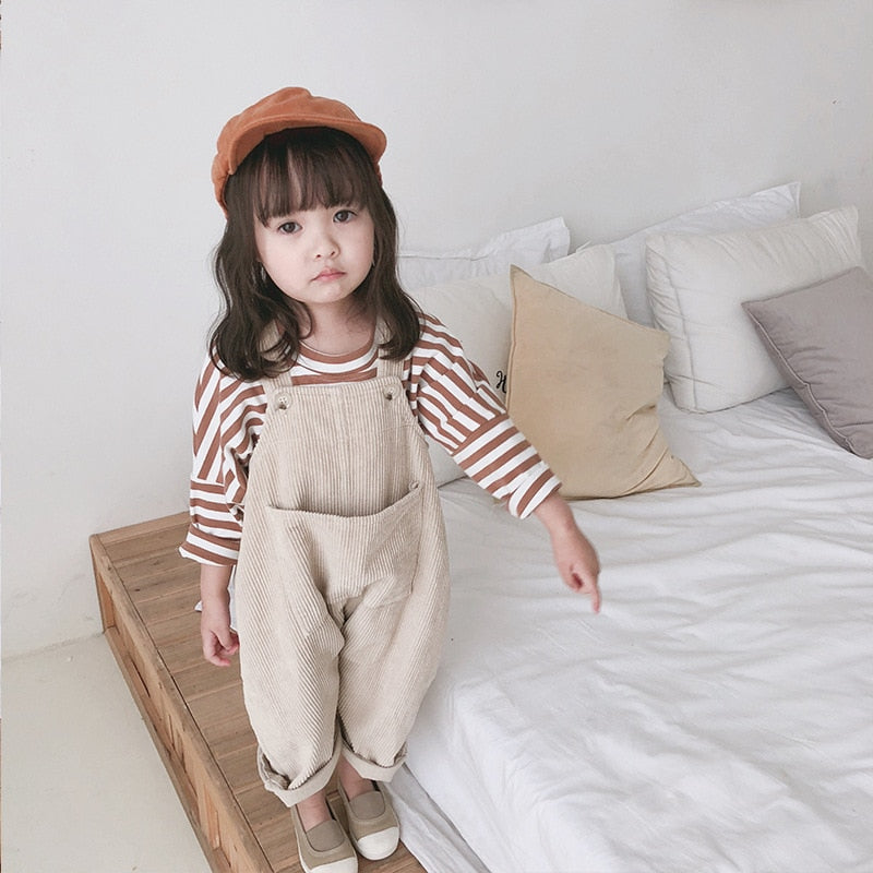 Corduroy Overalls 9M-5T