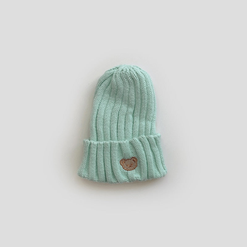 Teddy Embroidered Beanie