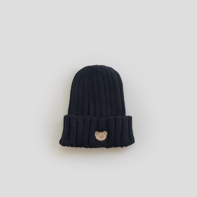 Teddy Embroidered Beanie