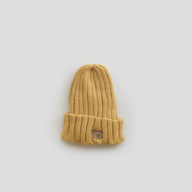 Teddy Embroidered Beanie