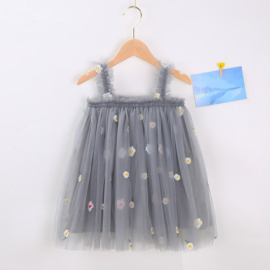 Flowers Princess Party Dress (NEW)