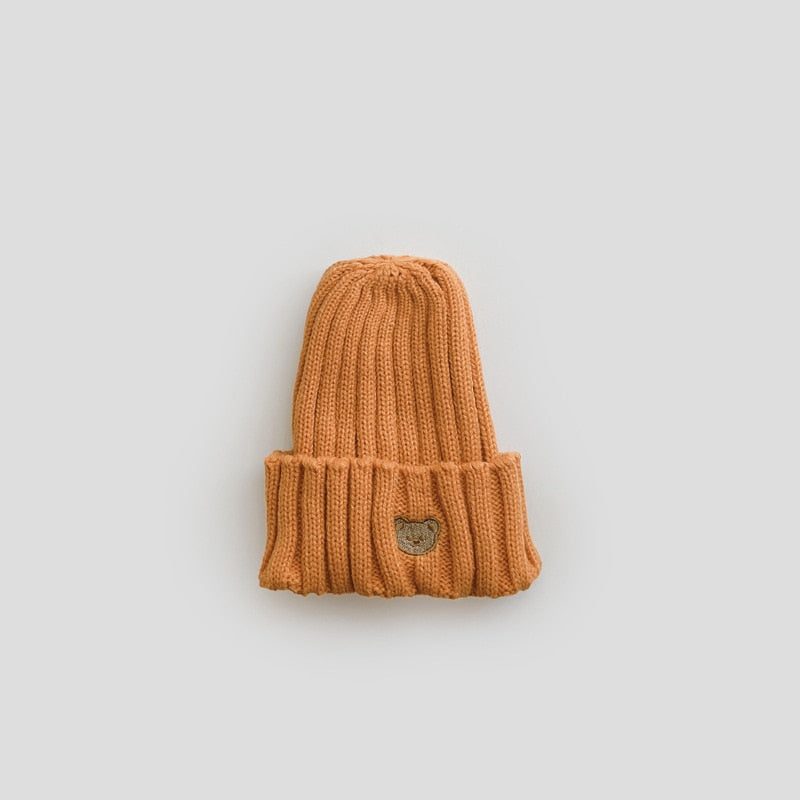 Teddy Embroidered Beanie