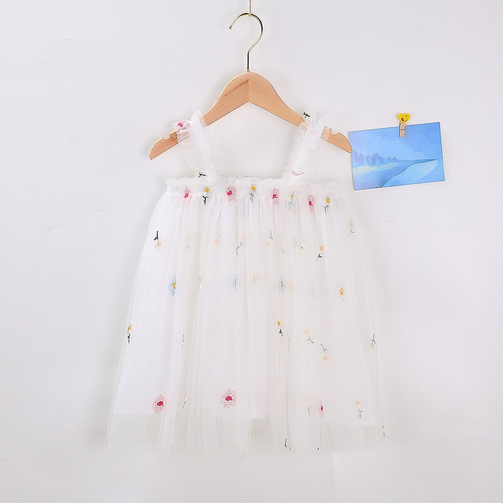 Flowers Princess Party Dress (NEW)