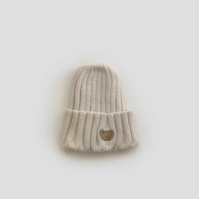 Teddy Embroidered Beanie