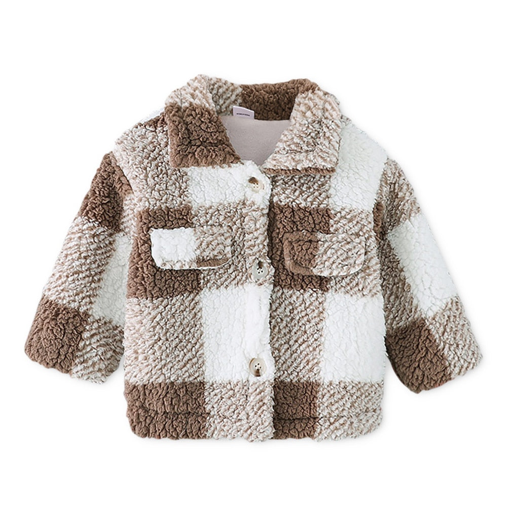 Plaid Toddler Shacket