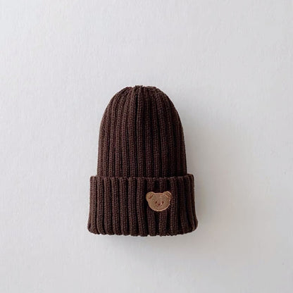 Teddy Embroidered Beanie