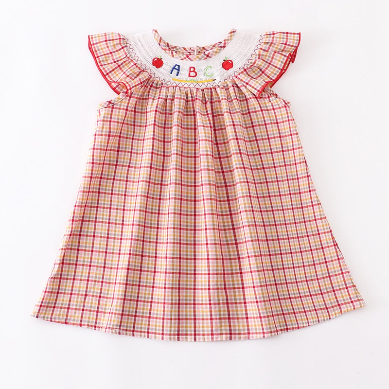 Back To School Smocked Dress