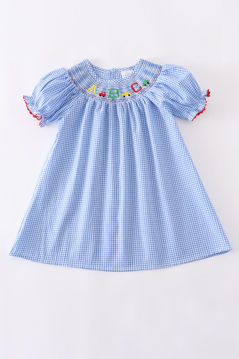 Back To School Smocked Dress