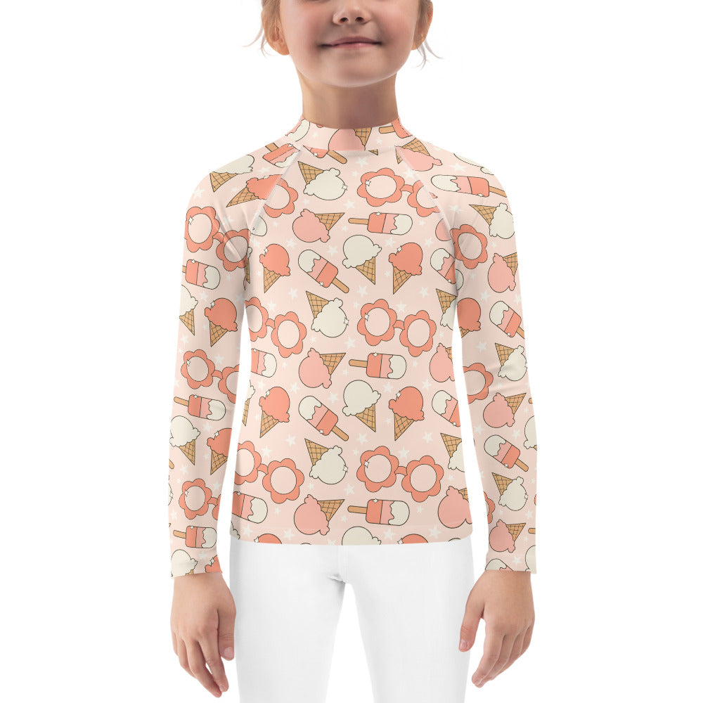 Summer Sweets Kids Rash Guard