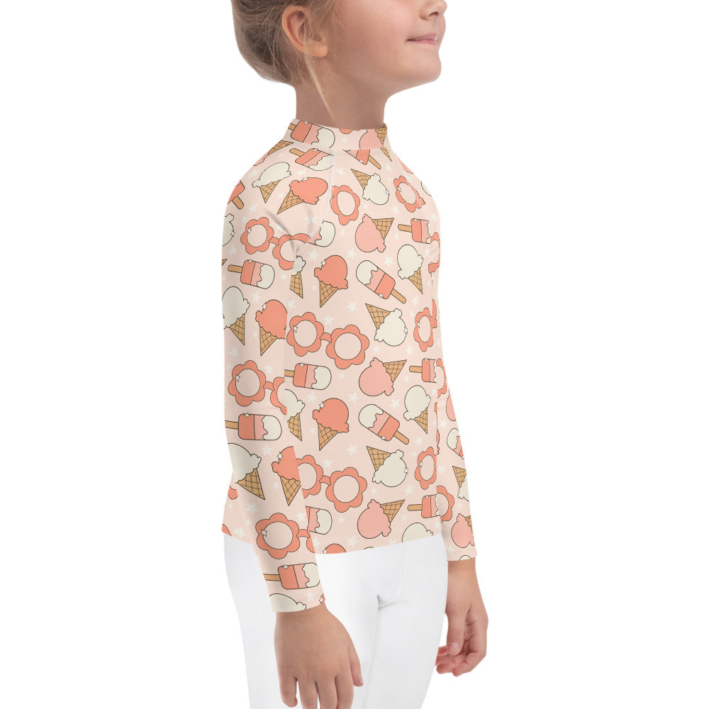 Summer Sweets Kids Rash Guard