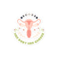 Uterus Moon Cycle Sticker