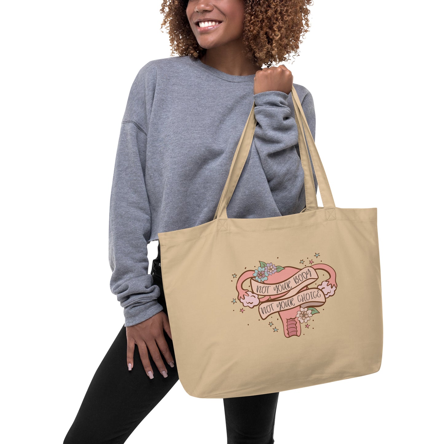 Reproductive Rights organic tote bag