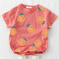 Orange Baby Bodysuits