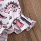 Dinosaur Swimsuit w/ Ruffles