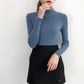 Ribbed mock turtleneck