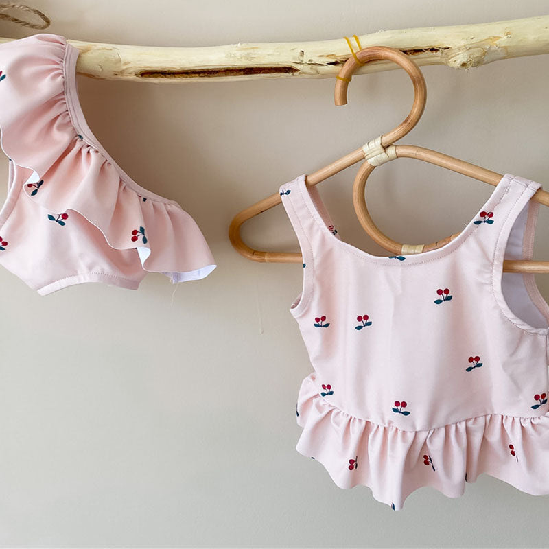 Cherry Swimming Wear 3pcs Swimmer Set