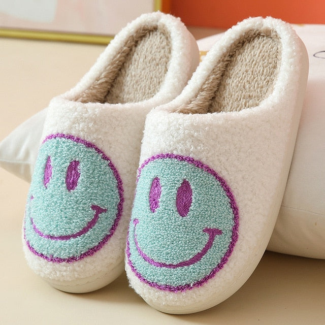 Smiley Face Slippers