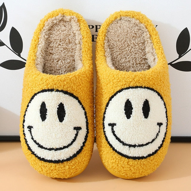 Smiley Face Slippers