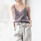 Linen Summer Camisole Tank Top