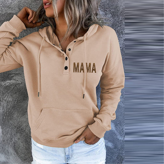 Women's Hooded MAMA Sweatshirts