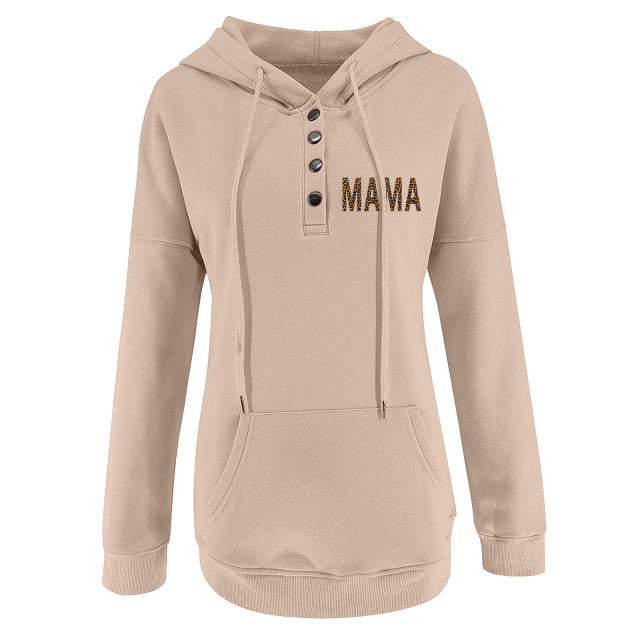 Women's Hooded MAMA Sweatshirts