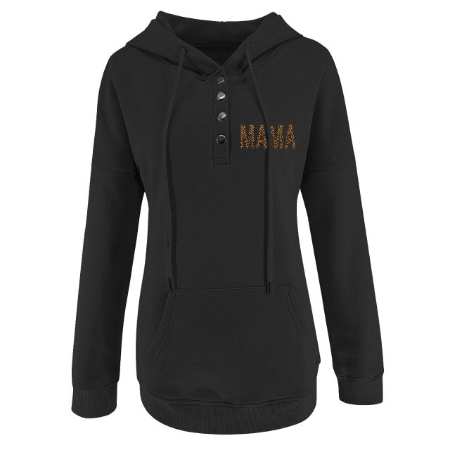 Women's Hooded MAMA Sweatshirts