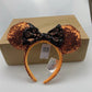 Minnie Mickey Mouse Sequin Ears with Bow Headband