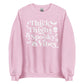 Thick Thighs Spooky Vibes Adult Sweatshirt